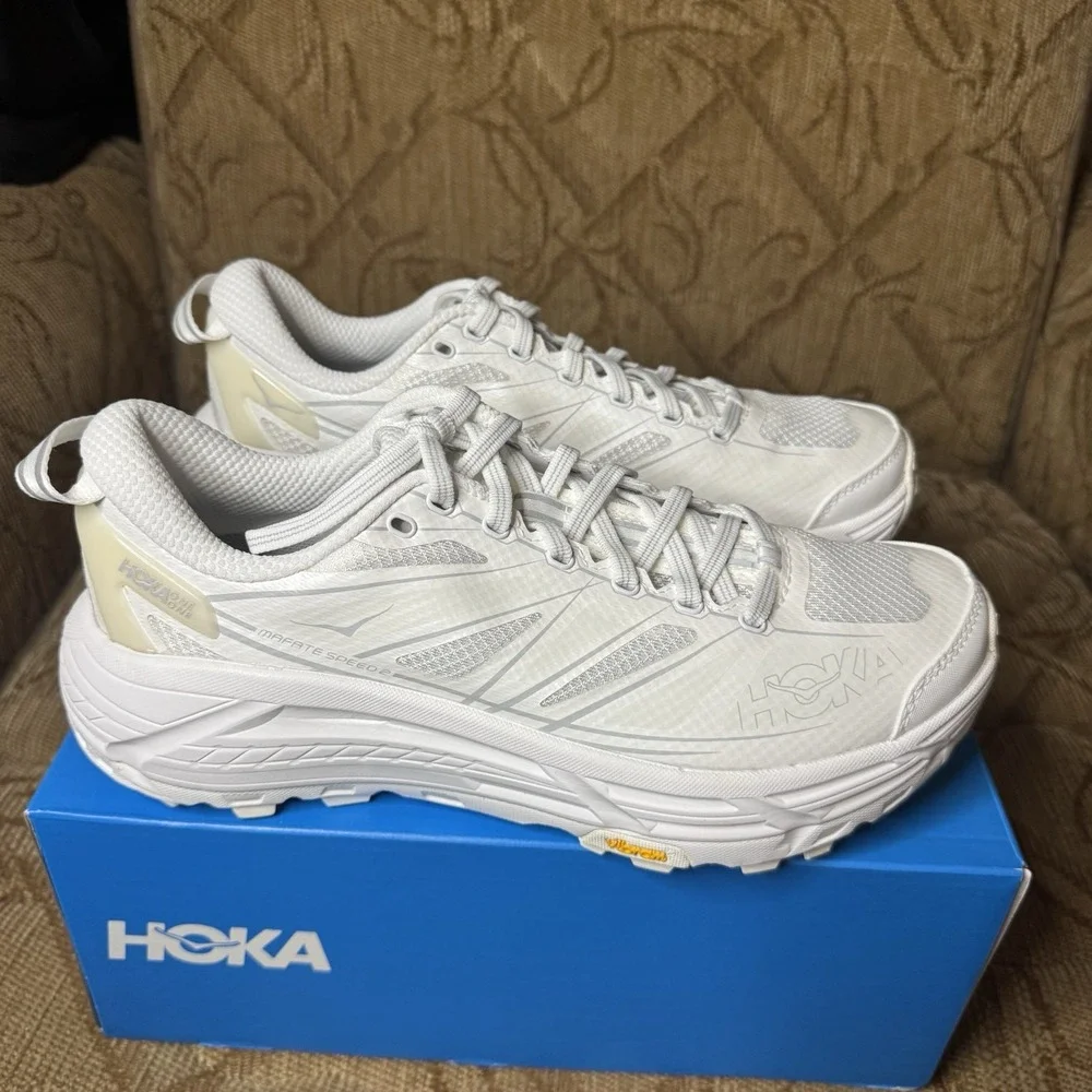 Hoka U Mafate Speed 2 Unisex‎ Fashion Sneakers 1126851-WLRC/ Size US 8.5W/7.5M